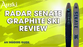 Radar Senate Graphite Slalom Ski Review [upl. by Inimod]