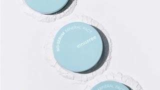 Innisfree no sebum mineral powder review innisfree nosebumoikyskin [upl. by Harberd]