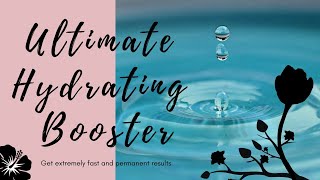 ❋ Ultimate Hydrating Booster  Water Frequency  Permanent Results  Blockage Removal  Rain Sounds [upl. by Ahseital]