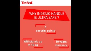 Tefal Ingenio Handle Superiority [upl. by Atimed800]