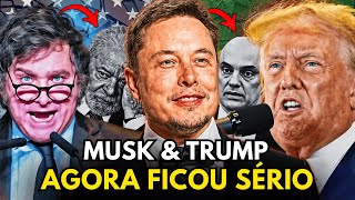 Trump tem vitória Brutal com Elon Musk ao seu lado e faz Promessa que deixa esquerda em Pânico [upl. by Bartlet]