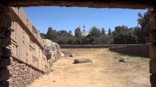 Prayer at Northern Stelae Field Axum Ethiopia [upl. by Roti]