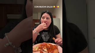 Filomenalaoaxaqueña pizzaECHELE MÁS SALSA 🙊🤣 [upl. by Amaris]