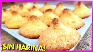 RECETA FÁCIL de COQUITOS 😋 ¡Con Solo 3 INGREDIENTES ▶ ¡LISTOS EN 15 MINUTOS y SIN HARINA SHORTS [upl. by Itsur]