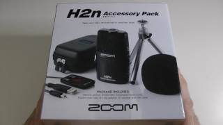 Zoom H2n Accessory Pack Unboxing [upl. by Keg431]