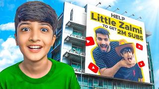 Helping littlezalmi to Get 2 Million Subscribers [upl. by Shandie]