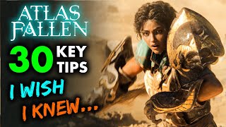 The ONLY Atlas Fallen Starting Tips Video You Need ✅ Spoiler Free Beginner’s Guide [upl. by Alvy285]