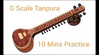 G Scale Tanpura  Best for Riaz amp Meditation G Scale রেওয়াজ প্রাণায়ামের জন্য বিশেষ ভাবে উপযোগী [upl. by Agnot]