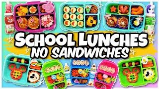 Incredible amp Easy to Make School Lunch Ideas with NO SANDWICHES  Bunches of Lunches [upl. by Tnert202]