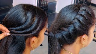 TWO 2 Beautiful Unique Hairstyles for weddings Hair tutorials for girls nirmalahairstylestrending [upl. by Penelopa911]