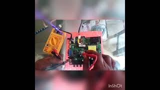 TPVST59SPB801 combo mother board all volltages check करे  और LED TV REPAIR करना सीखे👌🙏 [upl. by Aketal]