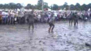 Mud people V Festival Staffs 08 [upl. by Enelehs]