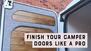 Stunning Campervan Doors Made Easy [upl. by Nevah]