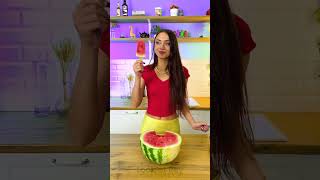 From Sweet to SWELL 😋🍧 Watermelon Ice Cream DIY Delights dessert [upl. by Ennyrb]