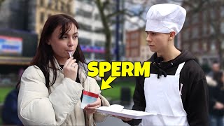 Making People Eat Sperm Prank [upl. by Rhyner102]