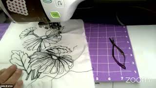 Thread Sketching the Daisy Days Pattern [upl. by Oluap]