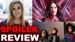 Madame Web SPOILER Review  Easter Eggs Powers Ending Explained [upl. by Ettennek]