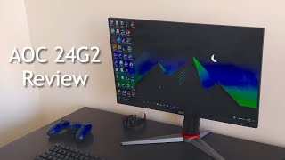 AOC 24G2 Gaming Monitor Review 2020 [upl. by Madeleine]