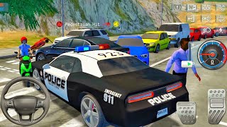 Police Cars 3d Car games  Car Driving Android Game play  Police Sim 2024 Gameplay Level 3 [upl. by Anuayek]