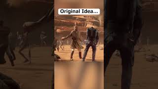 Jango Fetts ORIGINAL Death Scene Is This BETTER starwars jangofett macewindu shorts [upl. by Nameloc88]