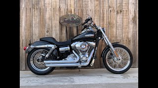 HARLEY DAVIDSON DYNA SUPER GLIDE CUSTOM 341353 [upl. by Eatnoled]