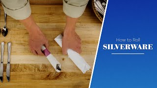 How to Roll Silverware [upl. by Griseldis831]