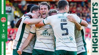 Highlights Aberdeen 0 Hibernian 2  cinch Premiership [upl. by Airegin]