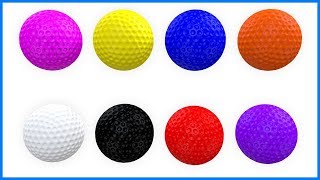 Learn Colors With Balls  Colours For Kids And Children  Learning amp Education For Toddlers amp Babies [upl. by Hasseman26]