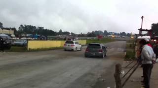 Toyota caldina gtt vs golf gti [upl. by Nwahsar]