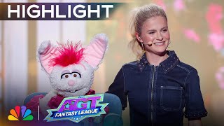 Darci Lynne SURPRISES the judges with an UNEXPECTED performance  AGT Fantasy League 2024 [upl. by Aramanta]