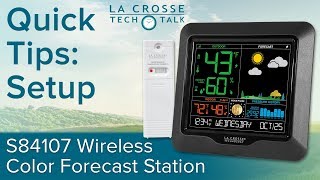 S84107  3081416 Forecast Station Setup [upl. by Lirbij]