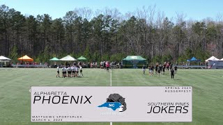 2023 Carolina Ruggerfest Alpharetta Phoenix vs Southern Pines [upl. by Heydon759]