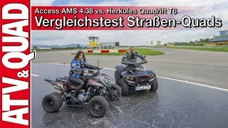 Vergleichstest Access AMS 438 vs Herkules Quadrift T6 [upl. by Aicatsal]