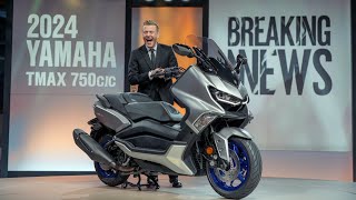 quot2024 Yamaha TMAX 750cc The Ultimate MaxiScooter Unleashedquot🛵 [upl. by Erma203]