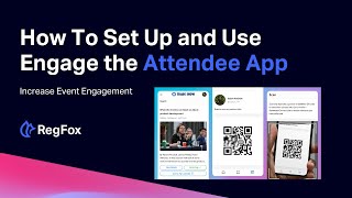 RegFox Engage the Attendee App [upl. by Burger]