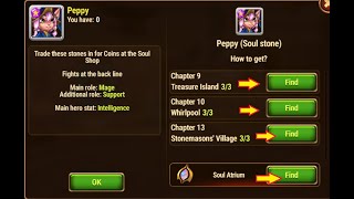 Hero Wars  Where can you get Soul Stones in Hero Wars [upl. by Adamina]