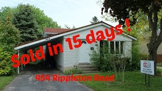 SOLD  454 Rippleton Road London Ontario Real Estate [upl. by Nhepets]