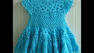 CROCHET PATTERNS for free Crochet baby dress 39 [upl. by Celinka]