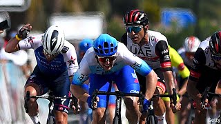 Mark Cavendish Boxed Out Upset After Final Tour Of Oman Sprint [upl. by Ydnik829]