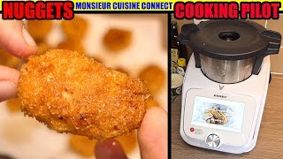 MONSIEUR CUISINE CONNECT RECETTE NUGGETS façon McDonald’s COOKING PILOT thermomix [upl. by Nitsirk443]