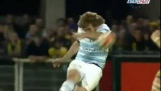 Francois Steyn monster drop goal against Clermont [upl. by Retsub]