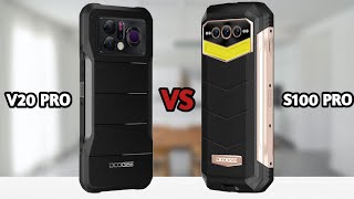 Doogee V20 Pro vs Doogee S100 Pro  Best Rugged Smartphones [upl. by Anrol]