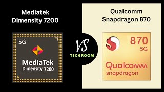 Snapdragon 870 VS Dimensity 7200  Which is best⚡ Mediatek Dimensity 7200 Vs Snapdragon 870 [upl. by Nedaj]