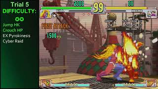 4rd Strike AE Combo Trials Gill [upl. by Civ]