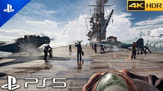 PS5 BATTLE OF MIDWAY  Ultra Realistic Graphics Gameplay 4K 60FPS HDR Call of Duty [upl. by Enialahs899]