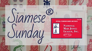 6232024  Siamese® Sunday  I Love Mahj  2024 National Mah Jongg League Card [upl. by Sven242]