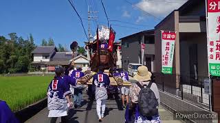 和歌山県橋本市橋本区船だんじり2024年10月13日宮入 [upl. by Sheryle285]