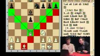 Topalov  Kamsky Acte 1 variante Tarrasch  échecs partie commentée [upl. by Oriana903]