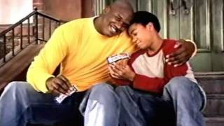 Nestle Crunch Caramel commercial  Shaq and Percy  learn your lines 2004 [upl. by Mariken64]