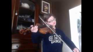 Old Joe Clark on violin [upl. by Jeremiah640]